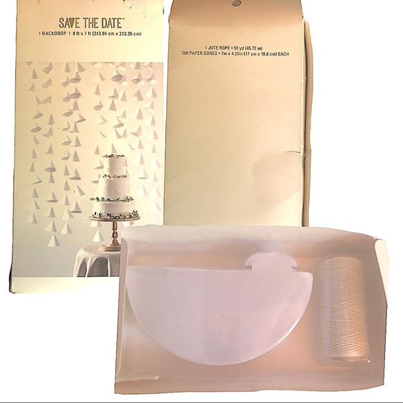 NWT Bridal Shower Accessories Lot Cards Stamps Decor Cake Topper and More - Picture 10 of 12